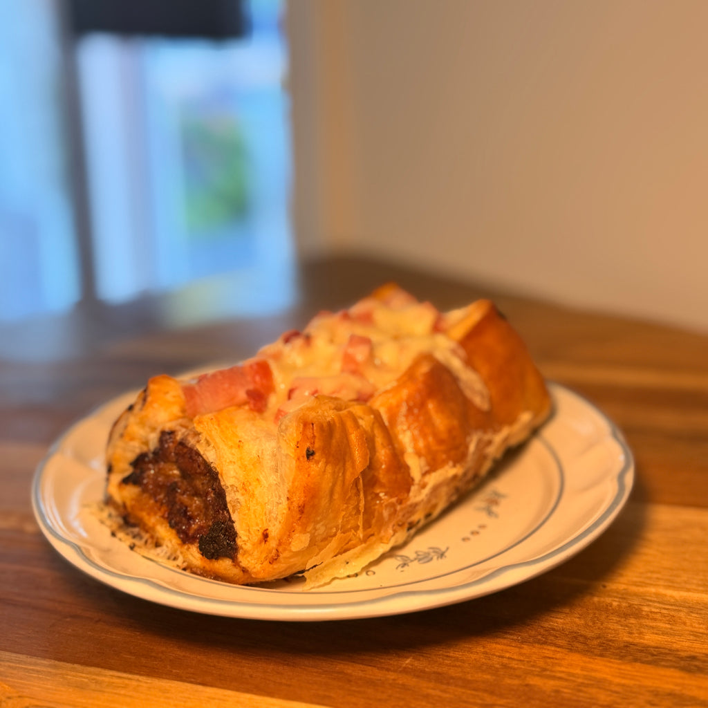 Sausage Roll - Large Ham & Cheese